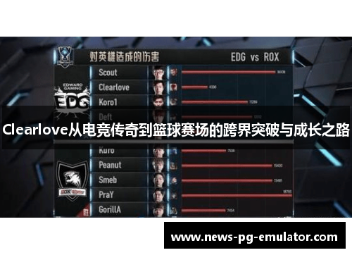 Clearlove从电竞传奇到篮球赛场的跨界突破与成长之路