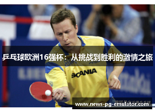 乒乓球欧洲16强杯：从挑战到胜利的激情之旅